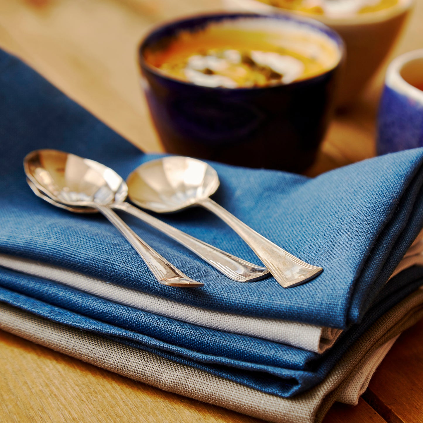 Royal Blue Napkins