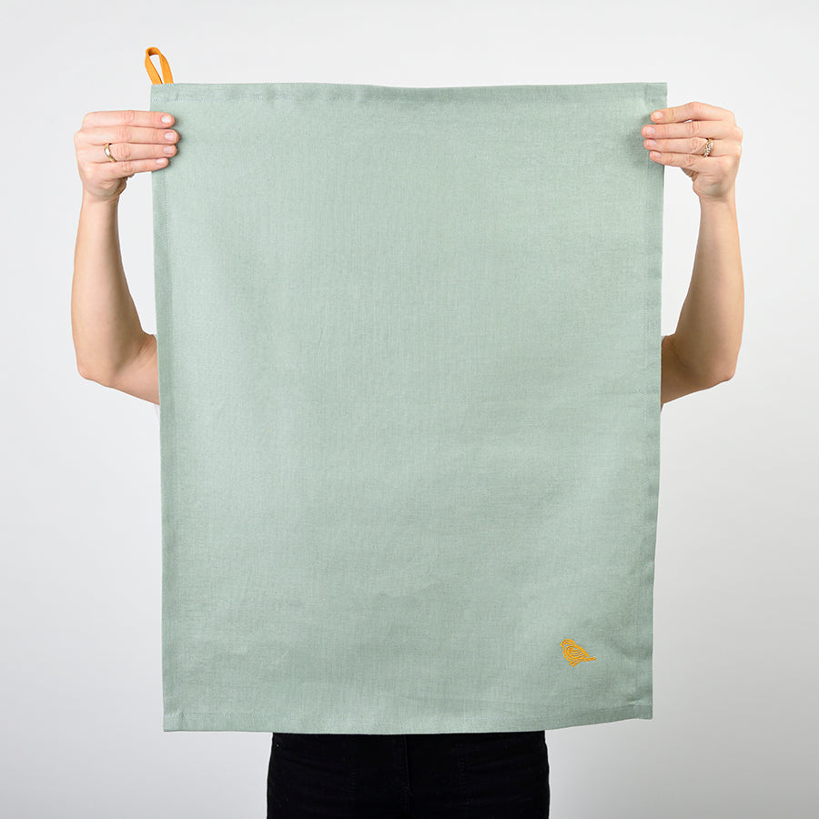 Duck Egg Green Tea Towel