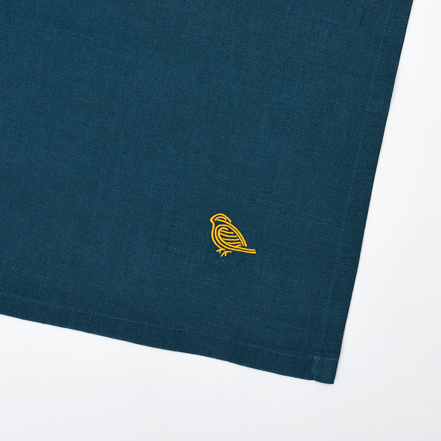 Deep Teal Tea Towel