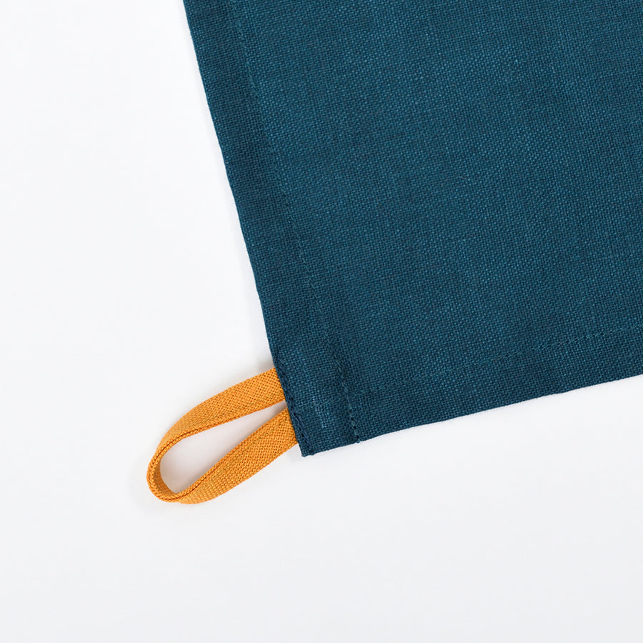 Deep Teal Tea Towel