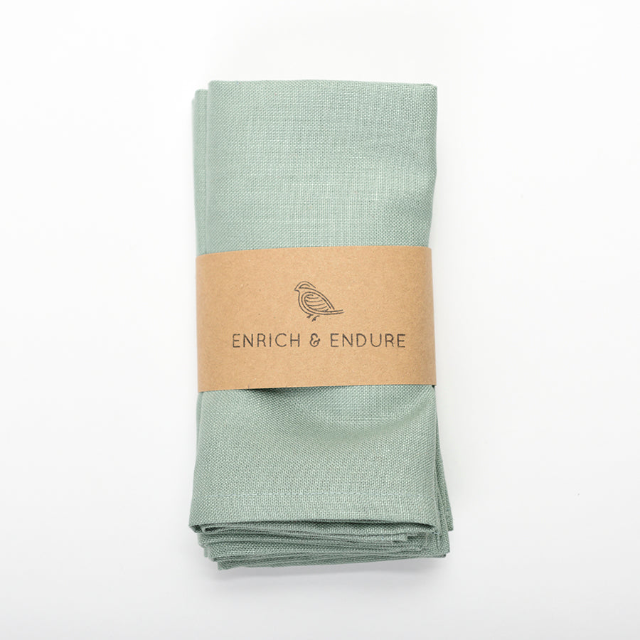 Duck Egg Green Napkins