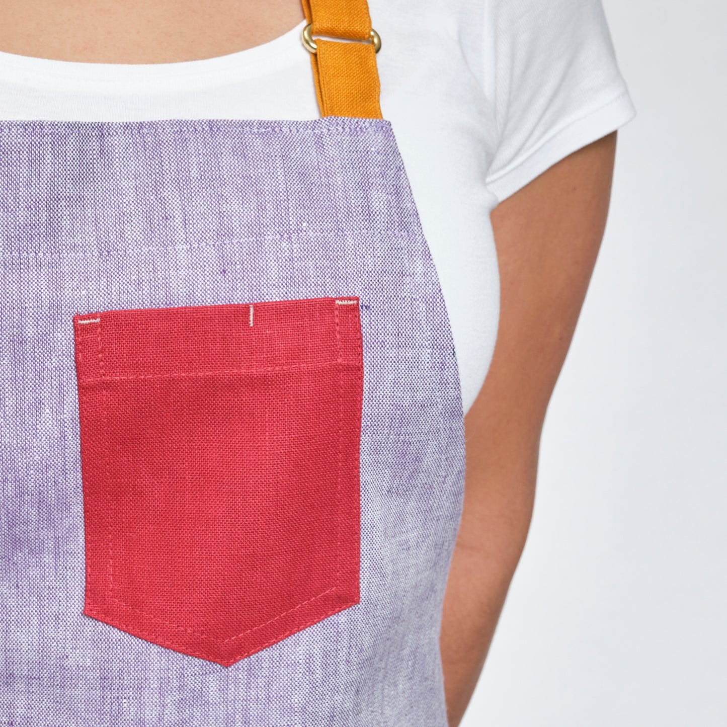 Purple Rainbow Apron