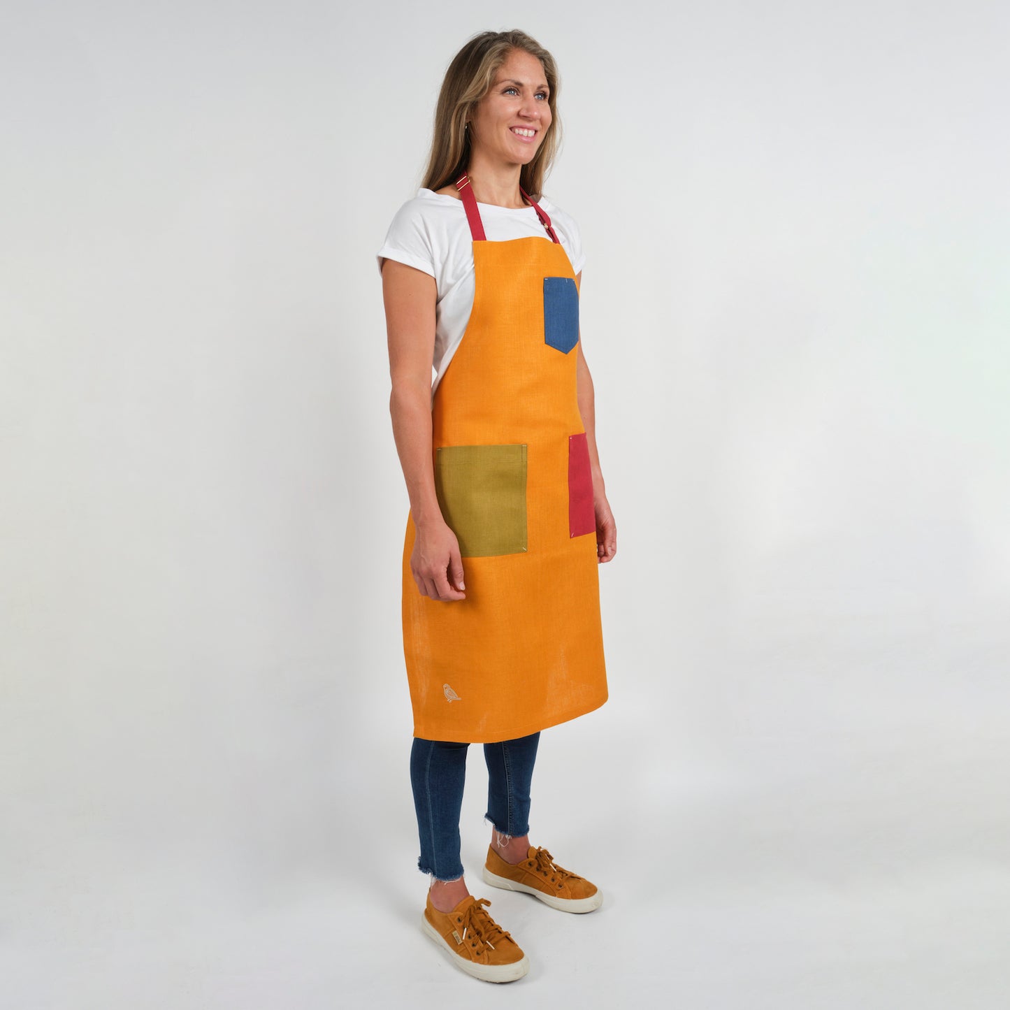 Turmeric Rainbow Apron