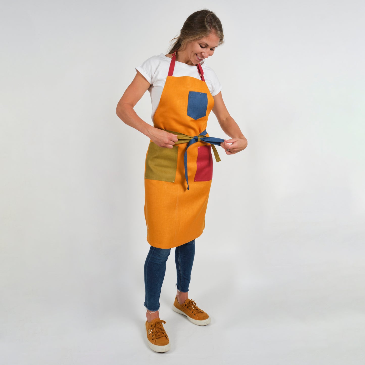 Turmeric Rainbow Apron