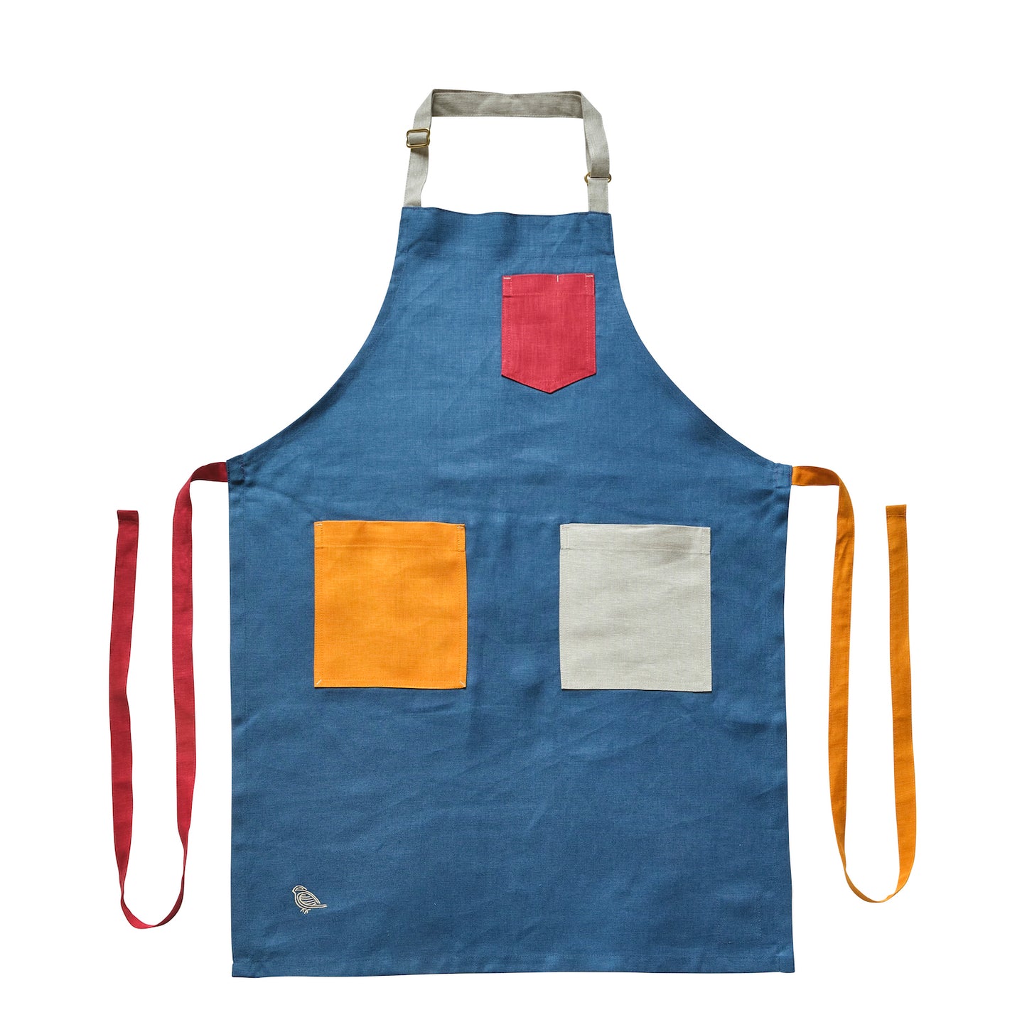 Blue Rainbow Apron