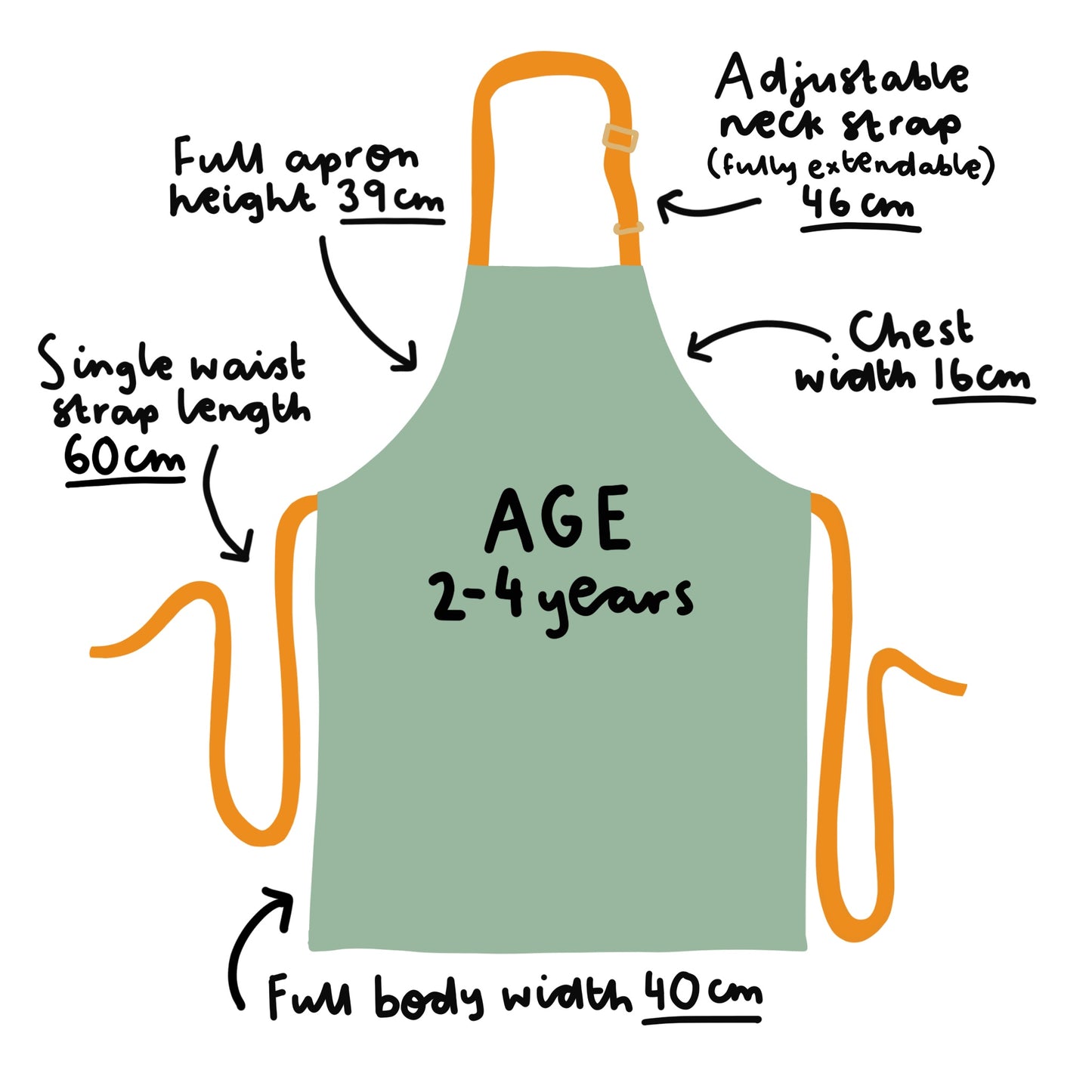 Kids Molly Yeh Star Apron